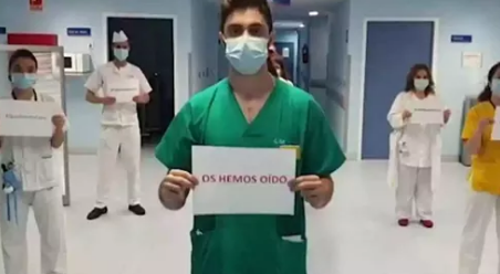 «No aguantaremos». Habla por fin una enfermera que lucha ante el coronavirus en España